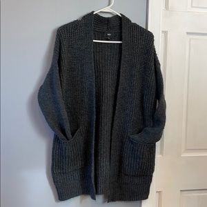Charcoal cardi